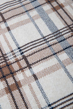 画像をギャラリービューアに読み込む, Checked Knit I-line Long Skirt Beige Check