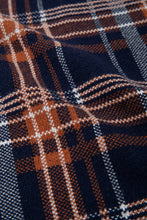 画像をギャラリービューアに読み込む, Checked Knit I-line Long Skirt Navy Check