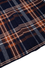 画像をギャラリービューアに読み込む, Checked Knit I-line Long Skirt Navy Check