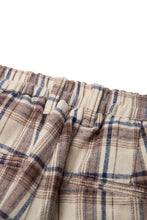 画像をギャラリービューアに読み込む, Checked Wide Pants Beige Check