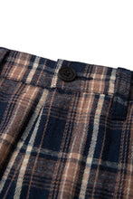 画像をギャラリービューアに読み込む, Checked Wide Pants Navy Check