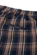 画像をギャラリービューアに読み込む, Checked Wide Pants Navy Check