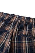 画像をギャラリービューアに読み込む, Checked Wide Pants Navy Check