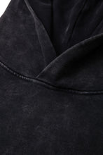 画像をギャラリービューアに読み込む, DFS-Silicon Logo Layered Sleeve Hoodie Black
