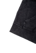 画像をギャラリービューアに読み込む, DFS-Silicon Logo Layered Sleeve Hoodie Black