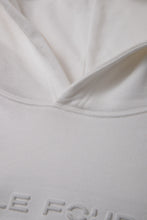 画像をギャラリービューアに読み込む, DOUBLE FOUR SIX- Emboss Logo Hoodie White