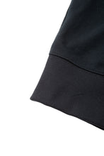 画像をギャラリービューアに読み込む, DOUBLE FOUR SIX- Emboss Logo Hoodie Black