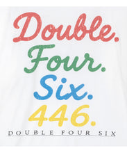 画像をギャラリービューアに読み込む, DOUBLE FOUR SIX- Logo Vintage T-shirt Vintage White
