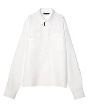 画像をギャラリービューアに読み込む, DOUBLE FOUR SIX- Military Double Pocket Shirt White