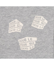 画像をギャラリービューアに読み込む, DOUBLE FOUR SIX-Block Logo Sweat Pants Gray