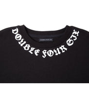 画像をギャラリービューアに読み込む, DOUBLE FOUR SIX-Neckline Logo Sweatshirt Dress