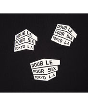 画像をギャラリービューアに読み込む, DOUBLE FOUR SIX-Block Logo Hoodie Black