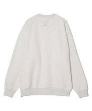 画像をギャラリービューアに読み込む, 446-Oversize Back Camel Long Sleeve Sweatshirts Oatmeal