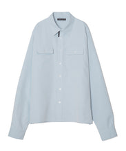 画像をギャラリービューアに読み込む, DOUBLE FOUR SIX- Military Double Pocket Shirt Blue