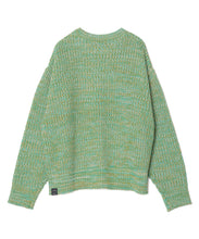 画像をギャラリービューアに読み込む, DOUBLE FOUR SIX- Mix yarn Knit Pullover Green MIX