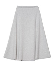 画像をギャラリービューアに読み込む, DOUBLE FOUR SIX- Front Logo Cardboard Fabric Skirt Gray 杢