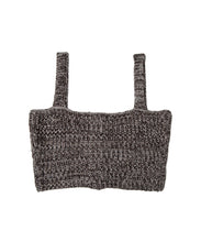 画像をギャラリービューアに読み込む, DOUBLE FOUR SIX- Mix yarn Knit Vest Gray MIX
