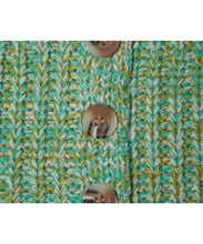画像をギャラリービューアに読み込む, DOUBLE FOUR SIX- Mix yarn Knit Vest Green MIX