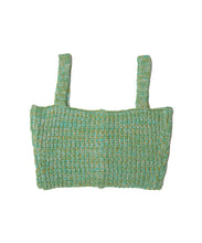 画像をギャラリービューアに読み込む, DOUBLE FOUR SIX- Mix yarn Knit Vest Green MIX