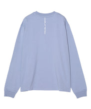 画像をギャラリービューアに読み込む, DOUBLE FOUR SIX- Logo Print Long Sleeve T-shirt Blue