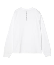 画像をギャラリービューアに読み込む, DOUBLE FOUR SIX- Logo Print Long Sleeve T-shirt White