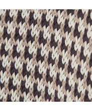 画像をギャラリービューアに読み込む, DOUBLE FOUR SIX-Checked Open Front Knit Gray Check