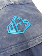画像をギャラリービューアに読み込む, DFS-Silicon Logo Layered Sleeve Hoodie Blue