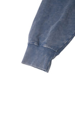 画像をギャラリービューアに読み込む, DFS-Silicon Logo Layered Sleeve Hoodie Blue