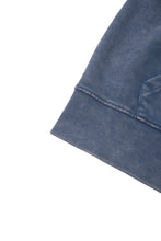 画像をギャラリービューアに読み込む, DFS-Silicon Logo Layered Sleeve Hoodie Blue