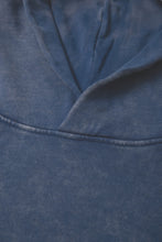画像をギャラリービューアに読み込む, DFS-Silicon Logo Layered Sleeve Hoodie Blue
