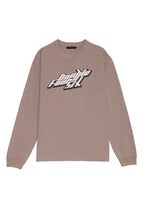 画像をギャラリービューアに読み込む, DOUBLE FOUR SIX- Street Logo Long Sleeve T-shirt Beige