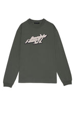 画像をギャラリービューアに読み込む, DOUBLE FOUR SIX- Street Logo Long Sleeve T-shirt Khaki