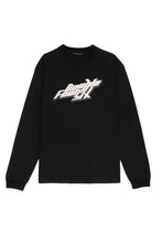 画像をギャラリービューアに読み込む, DOUBLE FOUR SIX- Street Logo Long Sleeve T-shirt Black
