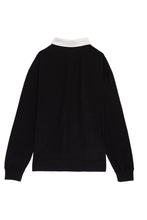 画像をギャラリービューアに読み込む, DOUBLE FOUR SIX- Long Sleeve Polo Shirt Black