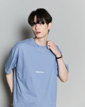 画像をギャラリービューアに読み込む, DOUBLE FOUR SIX-Front Logo T-shirt Blue
