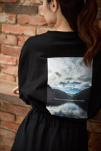画像をギャラリービューアに読み込む, DOUBLE FOUR SIX- Photo Printed Long Sleeve Shirt Black