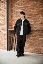 画像をギャラリービューアに読み込む, DOUBLE FOUR SIX- One Wash Denim Jacket Black