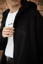 画像をギャラリービューアに読み込む, DOUBLE FOUR SIX- Zipped Hoodie Black