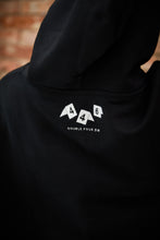 画像をギャラリービューアに読み込む, DOUBLE FOUR SIX- Logo Tape Hoodie Black