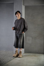 画像をギャラリービューアに読み込む, DOUBLE FOUR SIX- Fade Printed Jersey Sweatshirt Gray