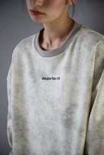 画像をギャラリービューアに読み込む, DOUBLE FOUR SIX- Fade Printed Jersey Sweatshirt Ivory
