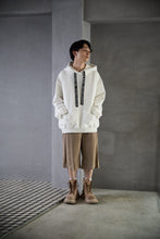 画像をギャラリービューアに読み込む, DOUBLE FOUR SIX- Logo Tape Hoodie Off White