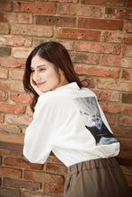 画像をギャラリービューアに読み込む, DOUBLE FOUR SIX- Photo Printed Long Sleeve Shirt Off White
