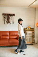 画像をギャラリービューアに読み込む, DOUBLE FOUR SIX- Logo Vintage T-shirt Vintage White