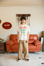 画像をギャラリービューアに読み込む, DOUBLE FOUR SIX- Logo Vintage T-shirt Vintage White