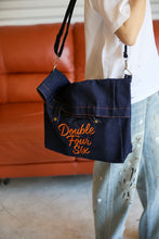画像をギャラリービューアに読み込む, DOUBLE FOUR SIX- Denim Shoulder Bag Indigo