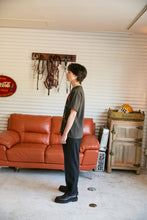 画像をギャラリービューアに読み込む, DOUBLE FOUR SIX- Logo Vintage T-shirt Vintage Black
