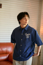 画像をギャラリービューアに読み込む, DOUBLE FOUR SIX- Short Sleeve Shirt Blue