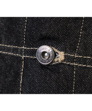 画像をギャラリービューアに読み込む, DOUBLE FOUR SIX- One Wash Denim Jacket Black