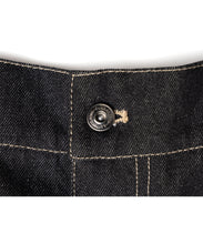 画像をギャラリービューアに読み込む, Barrel Leg One Wash Denim Pants Black